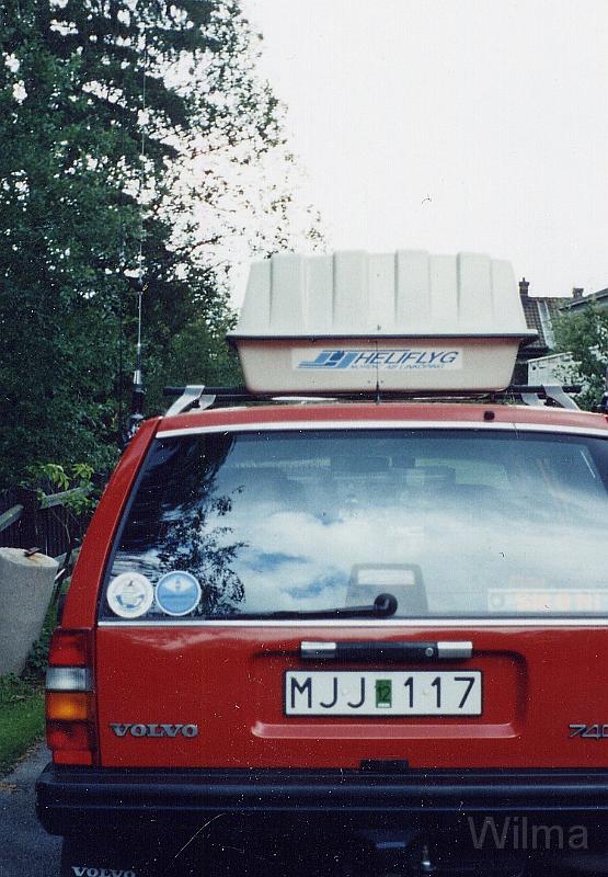 VOLVO MJUJ 117 57.jpg - Min Volvo 745 GL 1988 även var ny.