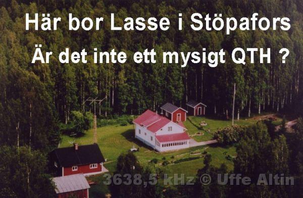 129.jpg - Lasse;s fina QTH och antenner.